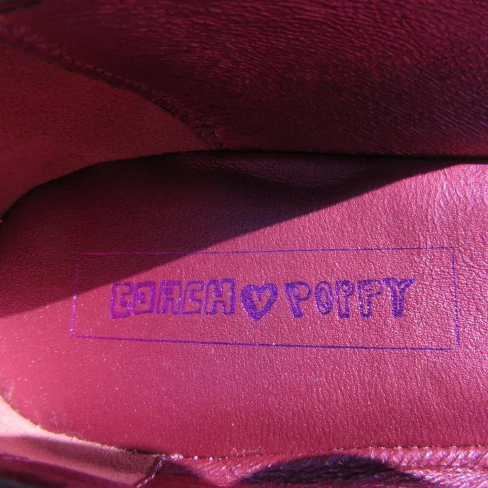 Coach Poppy Kudos Cheetah Black Ballet Flats Slip On Shoes Size 10 M A2746 - Picture 8 of 10